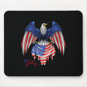 Mousepad De Julho S - Camisas Patriotas - Águia Bandeira Am