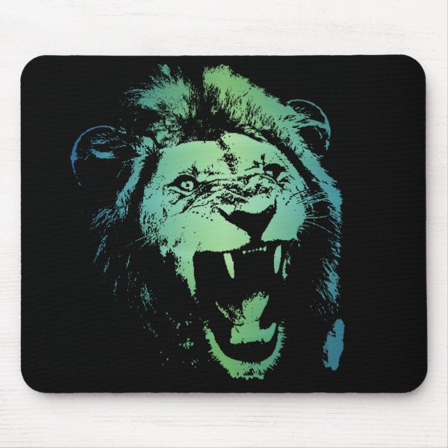 Mousepad de Leão Aquático (Frente)