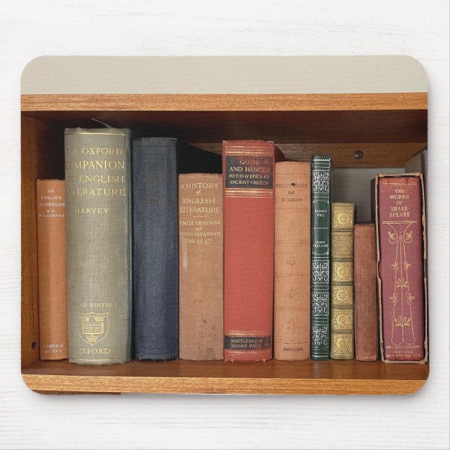 Mousepad de Livros Antigos (Frente)