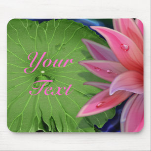 Mousepad de Lotus Rosa