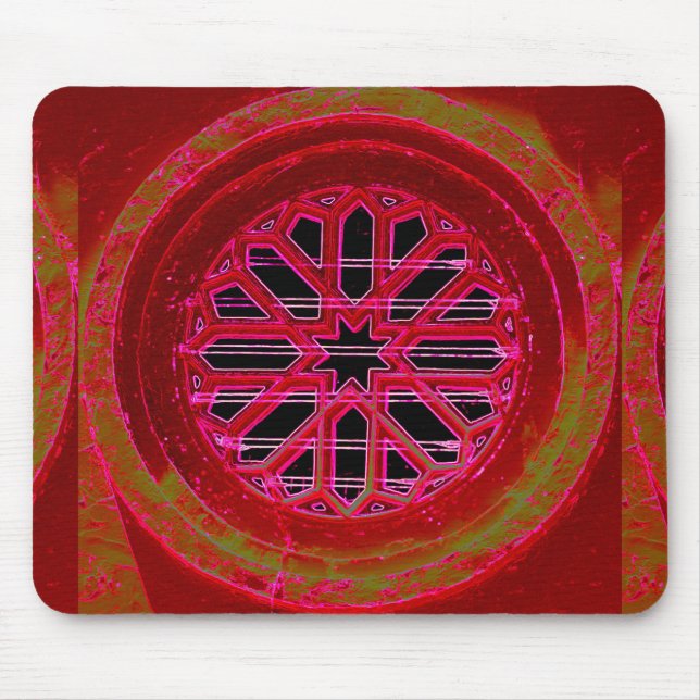 mousepad de mandala medieval (Frente)