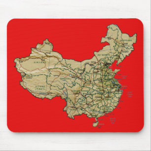 Mousepad de Mapa da China