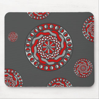 Mousepad de Máquinas Vermelhas