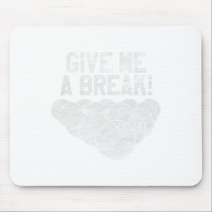 Mousepad Dê-Me Um Break Billiards - Piscina Incrível Gif