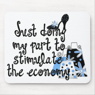 Mousepad de Moda Azul