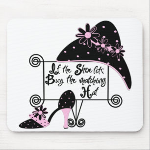 Mousepad de Moda Rosa