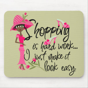 Mousepad de Moda Rosa Escuro