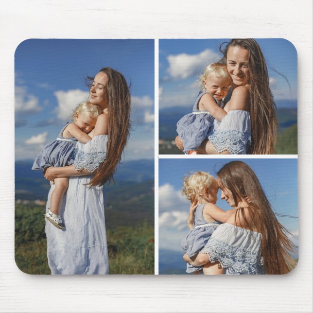 Mousepad de Modelo de Fotografia Personalizado 3 (Frente)