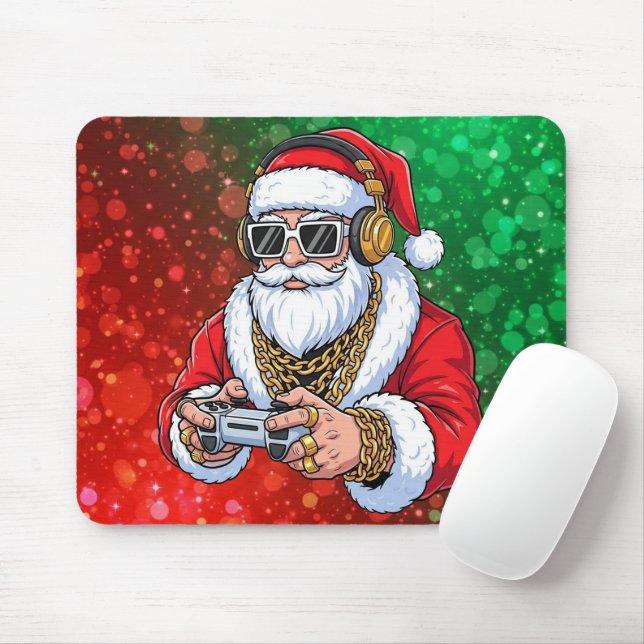Mousepad de Natal (Com mouse)