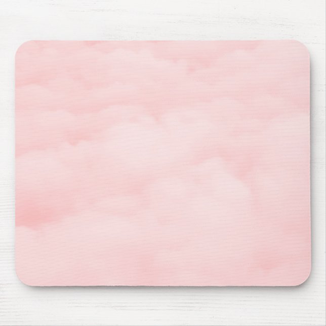 Mousepad de Nuvem Rosa (Frente)
