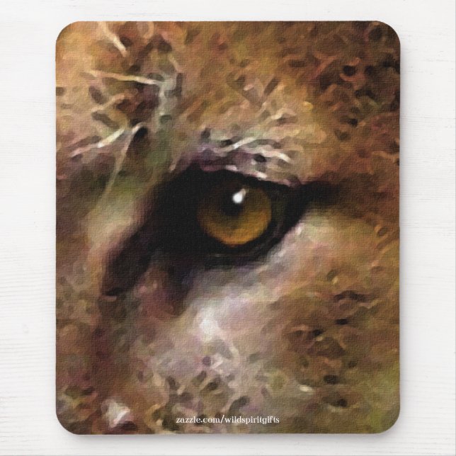 Mousepad de OLHOS DE COUGAR (Frente)