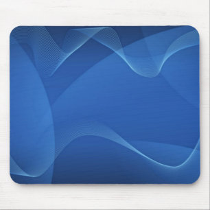 Mousepad de Ondas Azul