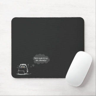 Mousepad de Owl no modo escuro para os entusiastas