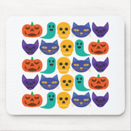 Mousepad de Padrão de Halloween