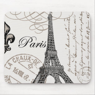 Mousepad de Paris do vintage…