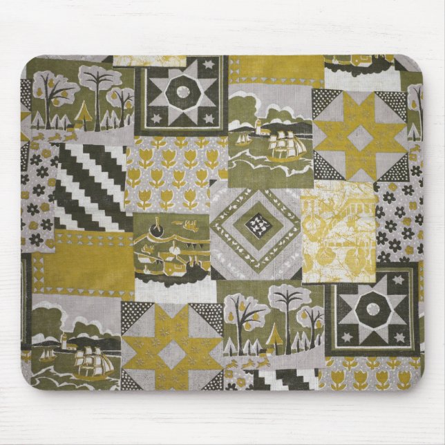 Mousepad de patch Dourado (Frente)