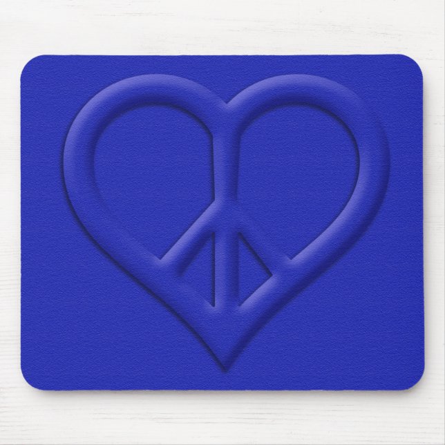 Mousepad de Paz e Amor (Frente)