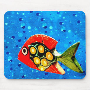 Mousepad de Peixes Tropicais Mexicanos