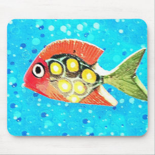Mousepad de Peixes Tropicais Mexicanos
