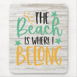 Mousepad de praia personalizado