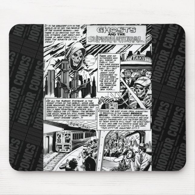 Mousepad de Quadrinhos de TERROR (Frente)