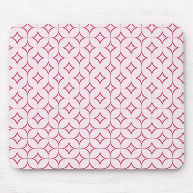 Mousepad de Radiação Retroativa, Magenta (Frente)