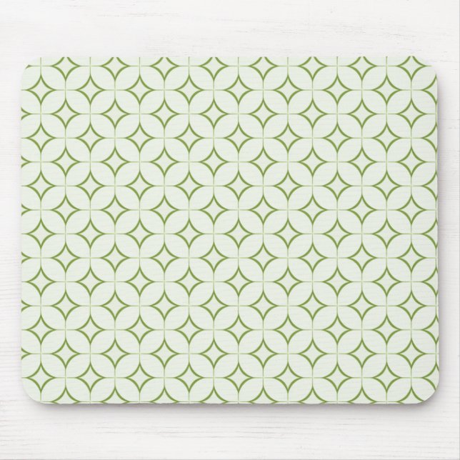 Mousepad de Radiação Retroativa, Verde-Oliva (Frente)
