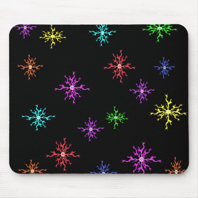 Mousepad de raios colorido (Frente)