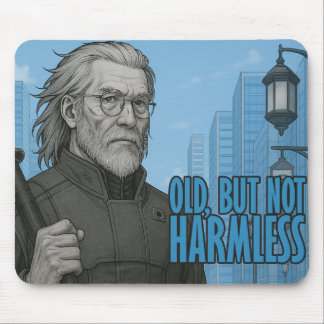 Mousepad de Samurai Cyberpunk Antigo Mas Não Inofe