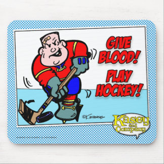 Mousepad Dê Sangue! Jogue hóquei!