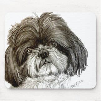 Mousepad de Shih Tzu que caracteriza trabalhos de