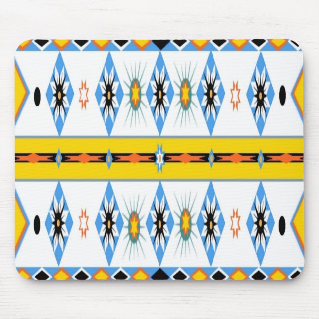 Mousepad de Shoshone Nativo Americano (Frente)