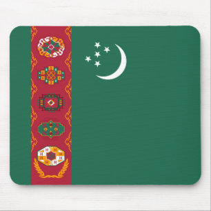Mousepad de Sinalizador do Turquemenistão