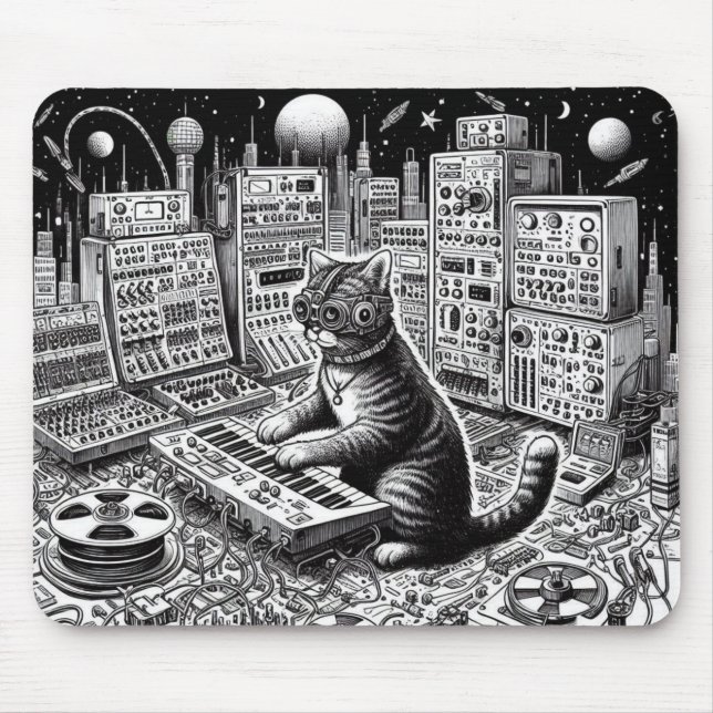 Mousepad de Sinfonia de Cat Analógica (Frente)