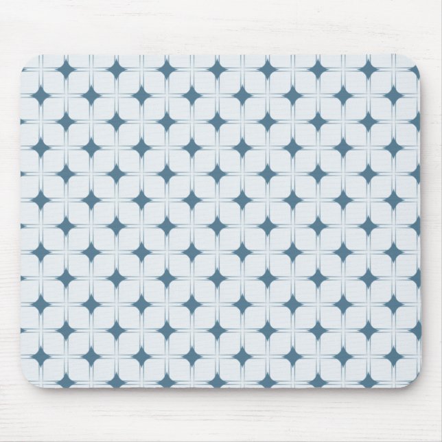 Mousepad De Sofisticação Retroativa, Azul (Frente)