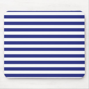 Mousepad de Stripes Azul e Branco