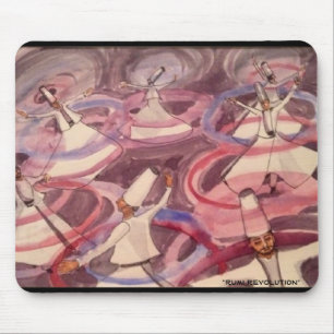 Mousepad De "tapete do rato da revolução Rumi"