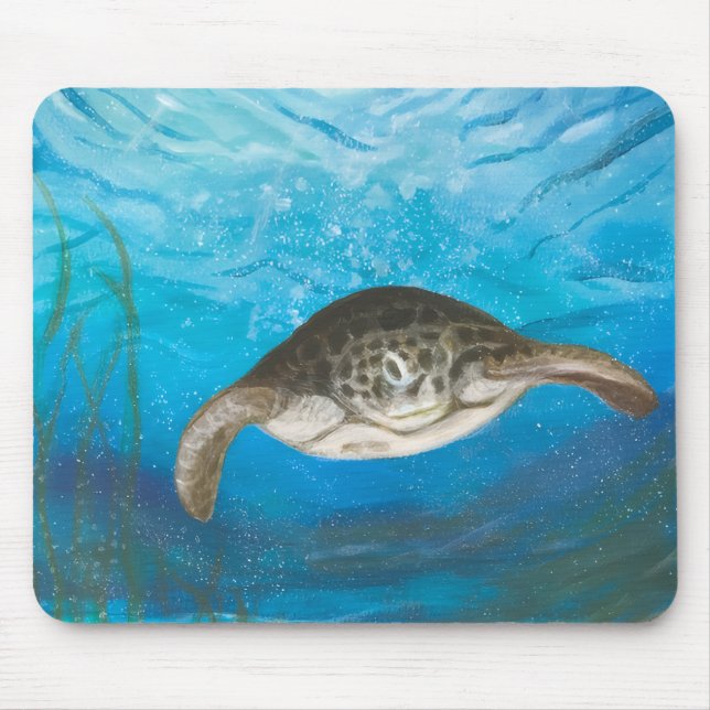 Mousepad de tartaruga marinha (Frente)