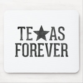 Mousepad De Texas tapete do rato para sempre