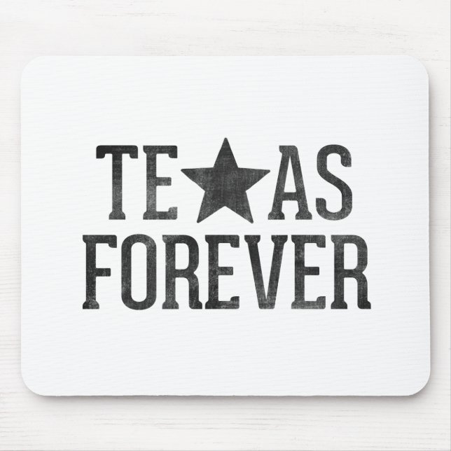 Mousepad De Texas tapete do rato para sempre (Frente)