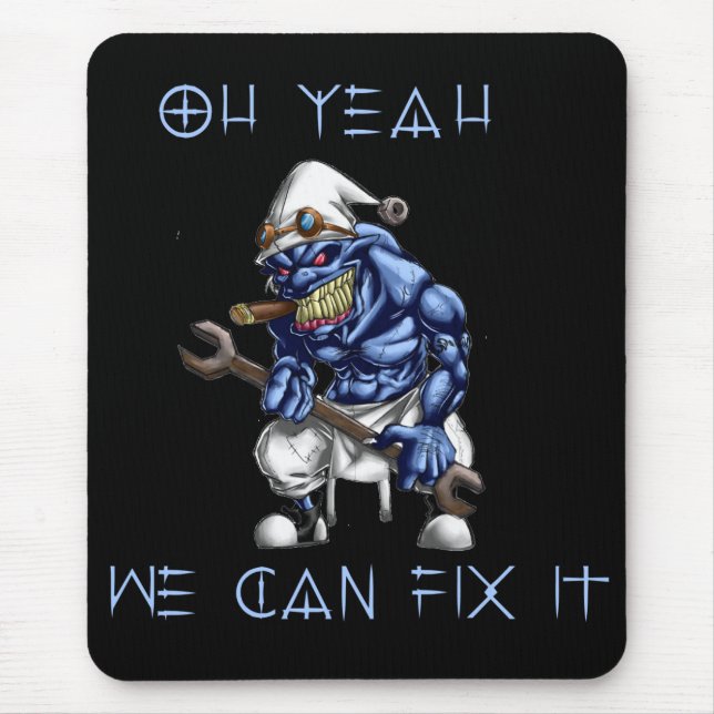 Mousepad de TI do Gremlin (Frente)