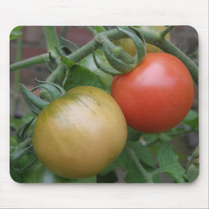 Mousepad de tomate laranja e vermelho