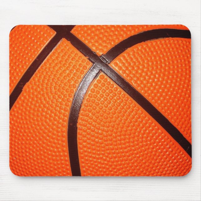 Mousepad de Trabalho de arte de Basquete Único (Frente)