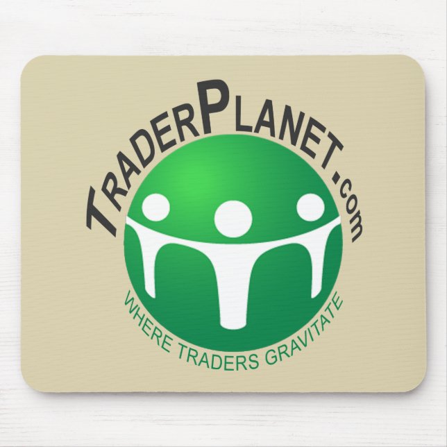 mousepad de TraderPlanet.com com logotipo (Frente)