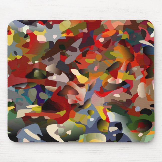 mousepad de tráfego cruzado (Frente)