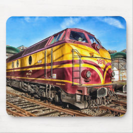 Mousepad de Trem de Motor a Vapor de Locomotiva An