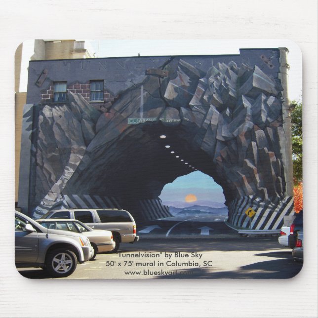 Mousepad de "Tunnelvision" (Frente)