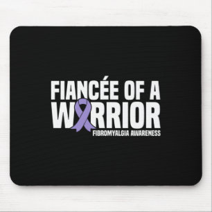 Mousepad De Uma Consciência Da Fibromialgia Guerreira