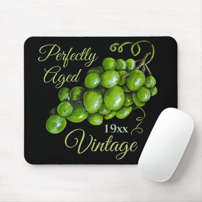 Mousepad de Uvas (Com mouse)