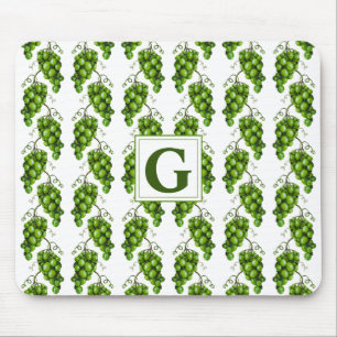 Mousepad de Uvas Verdes